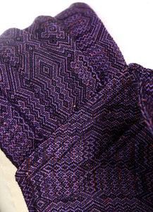 Wompat Wrap Tai Krookus - 55% ekologisk bomull, 30% linne, 15% bourettesilke