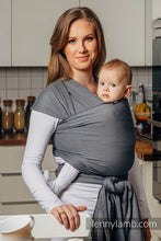 Load image into Gallery viewer, Stretchy wrap Baby Sling - ANTHRACITE
