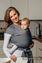 Load image into Gallery viewer, Stretchy wrap Baby Sling - ANTHRACITE
