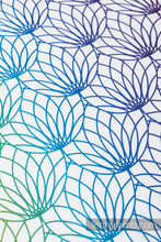 Load image into Gallery viewer, Swaddle Blanket 120x120cm - RAINBOW LOTUS WHITE
