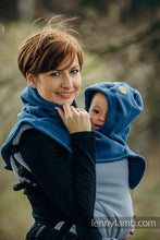 Laden Sie das Bild in den Galerie-Viewer, Turtleneck för två - Blue (fleece)
