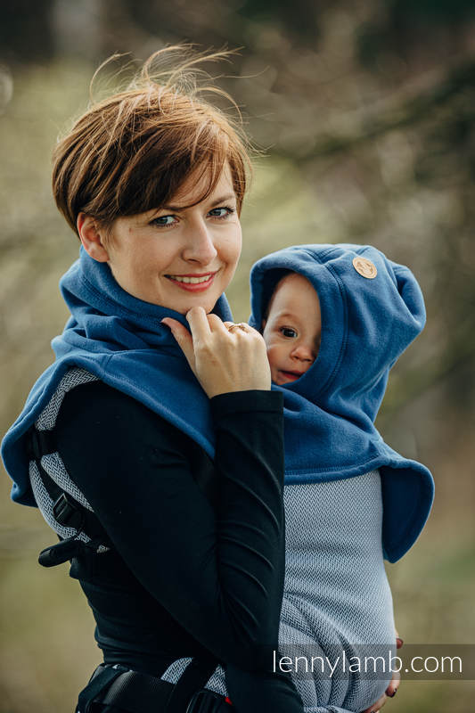 Turtleneck för två - Blue (fleece)