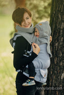 Turtleneck för två - Grey (fleece)