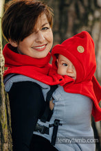 Laden Sie das Bild in den Galerie-Viewer, Turtleneck för två - Red (fleece)
