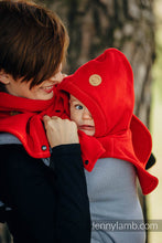 Laden Sie das Bild in den Galerie-Viewer, Turtleneck för två - Red (fleece)
