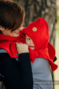 Turtleneck för två - Red (fleece)