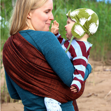 Load image into Gallery viewer, Vanamo Ring Sling - Kide Hehku - 40% organic cotton, 30% linen, 30% merino wool
