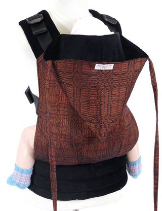Wompat Baby Carrier Hehku - 40% ekologisk bomull, 30% linne, 30% merinoull