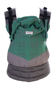 Wompat ILO Baby Carrier Linnea with linen - 75% ekologisk bomull, 25% linne