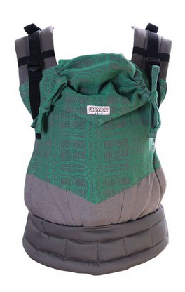 Wompat ILO Baby Carrier Linnea with linen - 75% ekologisk bomull, 25% linne
