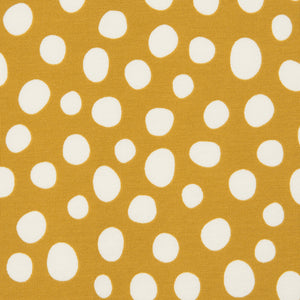 Coracor Abstract Dot Mustard Stretchy wrap