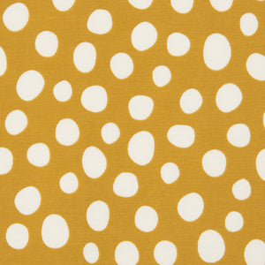 Coracor Abstract Dot Mustard trikåsjal