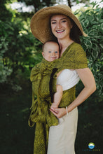 Load image into Gallery viewer, Little Frog Cross Hybrid Carrier - Lemon Wildness - 100% cotton
