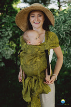 Load image into Gallery viewer, Little Frog Cross Hybrid Carrier - Lemon Wildness - 100% cotton
