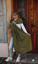 Ladda upp bild till gallerivisning, Little Frog Ring Sling - Golden Cube - 100% kammad bomull
