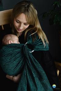 Little Frog Ringsjal - Ocean Wildness - 100% kammad bomull