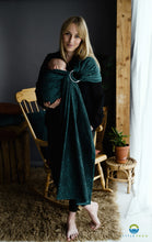 Ladda upp bild till gallerivisning, Little Frog Ringsjal - Ocean Wildness - 100% kammad bomull
