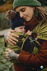 Little Frog Ringsjal - Gold Wanderlust - 100% kammad bomull