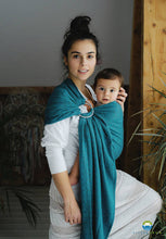 Ladda upp bild till gallerivisning, Little Frog Ring Sling - Topaz Adore - 100% kammad bomull
