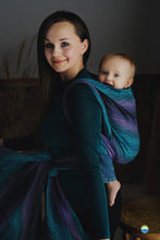 Load image into Gallery viewer, Little Frog Baby Wrap - Flames of Love - 100% kammad bomull
