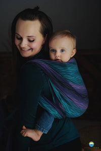 Little Frog Baby Wrap - Flames of Love - 100% kammad bomull