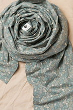 Load image into Gallery viewer, Coracor Tinyflower Green Stretchy wrap
