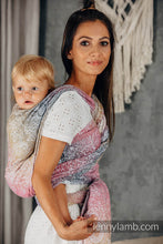 Laden Sie das Bild in den Galerie-Viewer, Lenny Lamb Woven Baby Wrap/Vävd sjal - WILD WINE - VINEYARD - 100% bomull
