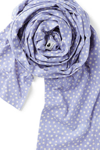 Coracor Big Dot Lilac trikåsjal