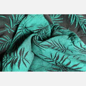Yaro vävd sjal - Bahamas Black Emerald - 100% bomull