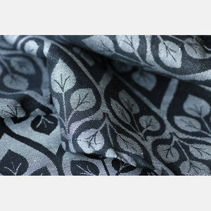 Yaro Woven wrap - La Vita Black-White Bamboo - 60% Cotton, 40% Natural Bamboo - Sale!