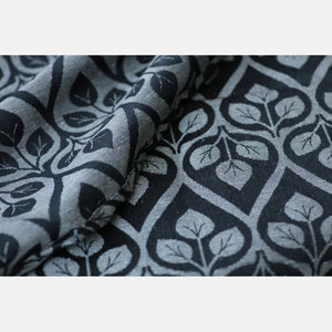 Yaro Woven wrap - La Vita Black-White Bamboo - 60% Cotton, 40% Natural Bamboo - Sale!