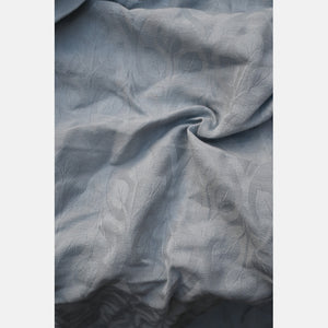 Yaro ringsjal - La Vita Silver Blue Linen Organic Ring Sling - 60% ekologisk bomull, 40% ekologisk linne