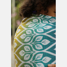 Load image into Gallery viewer, Yaro Woven wrap - La Vita Trinity Caribbean Rainbow Tencel Linen - 65% Cotton, 30% Tencel, 5% Linen
