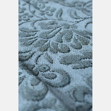 Load image into Gallery viewer, Yaro Woven wrap - Rococo Silver Pine Bourette - 60% Cotton, 40% Bourette Silk - Sale!
