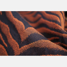Ladda upp bild till gallerivisning, Yaro ringsjal - Tiger Black Orange Ring Sling - 100% bomull
